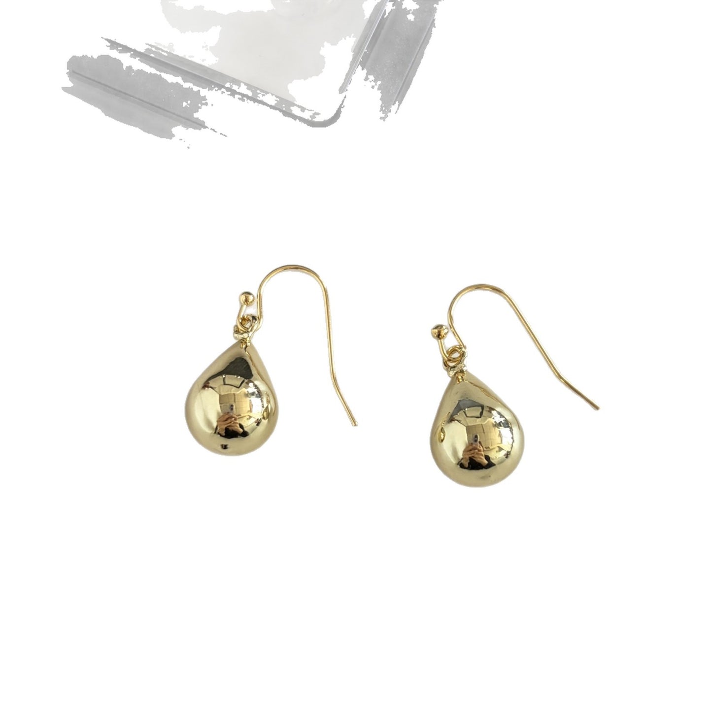 Procurement Service Of Korean Water Drop Ball Earrings