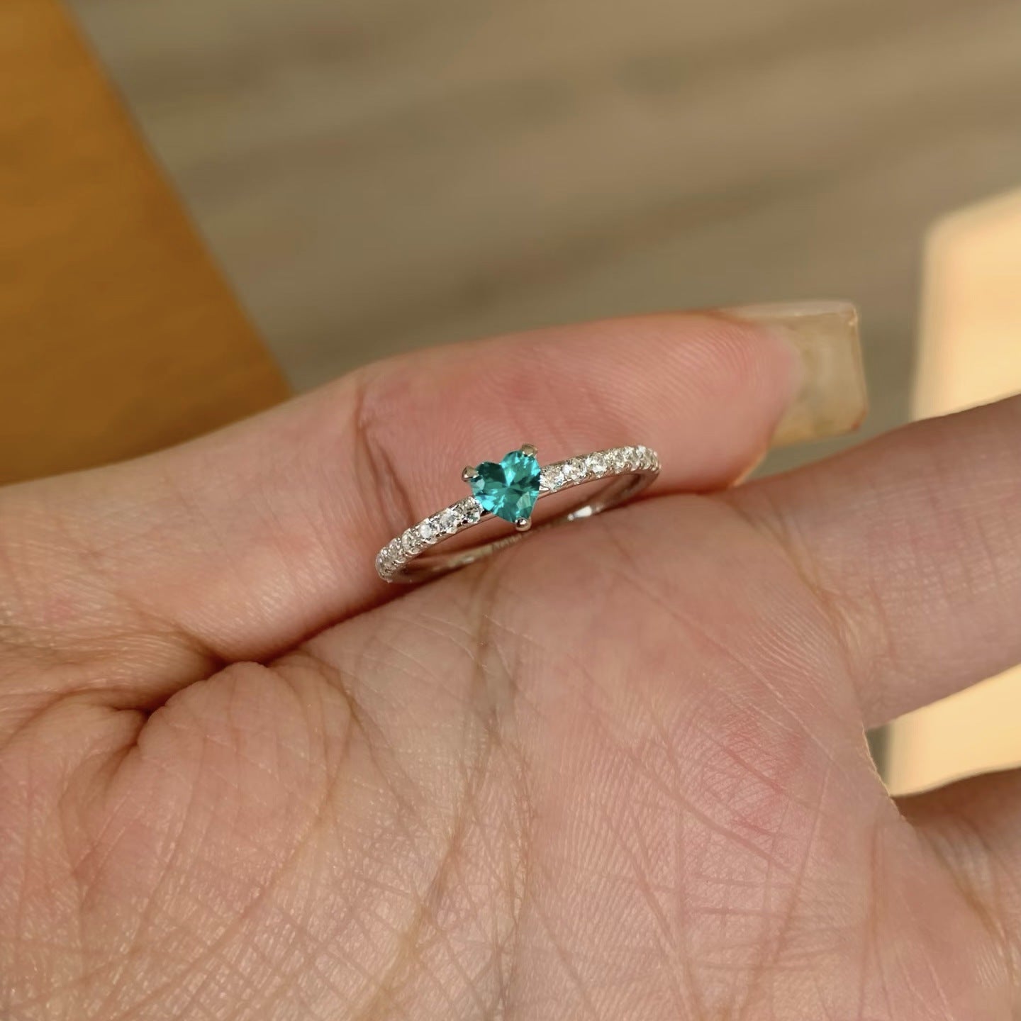 Women's Summer Simple High-grade Light Luxury Index Rings