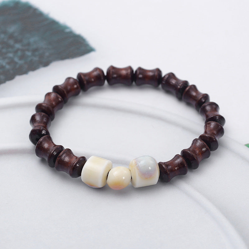 Retro Ethnic Style Niche Ceramic Female Bracelet