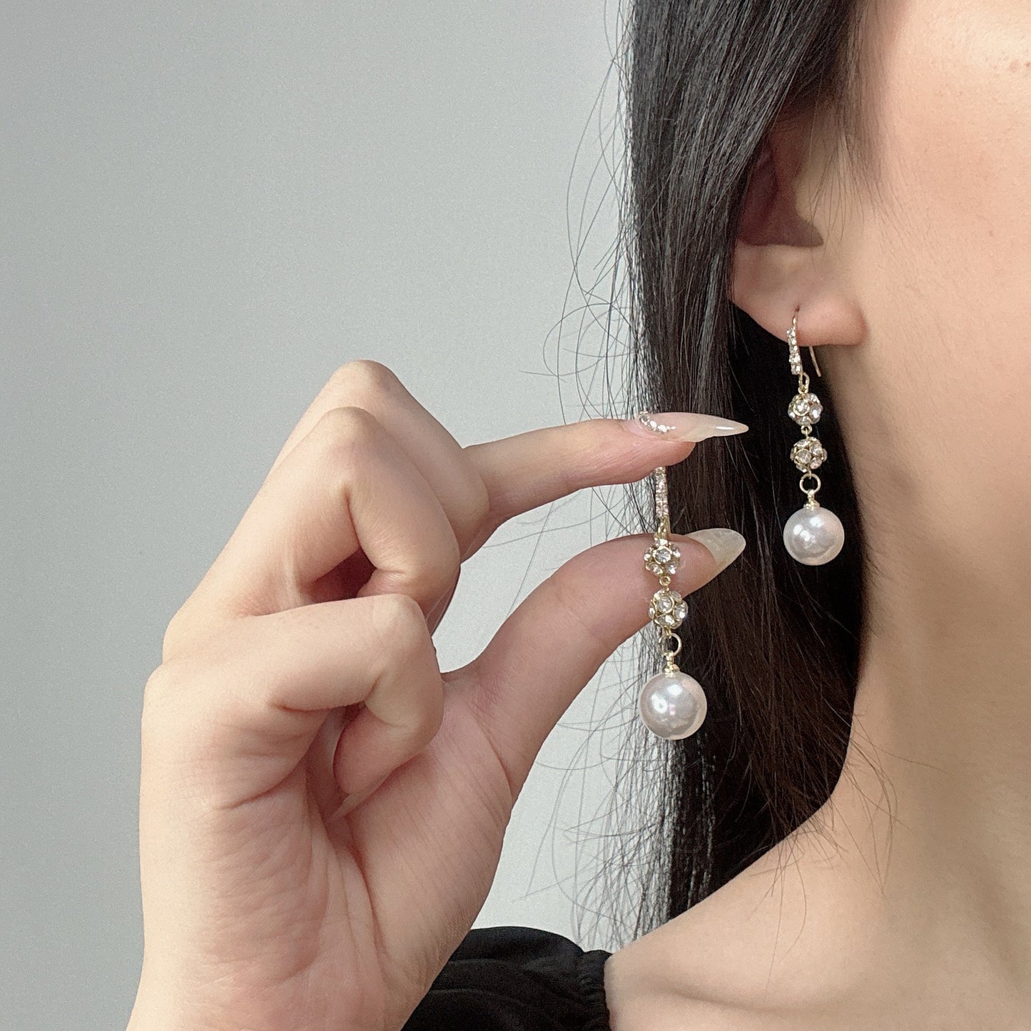 Women's Style Niche Design Long Pearl Fashion Exquisite Affordable Luxury Earrings