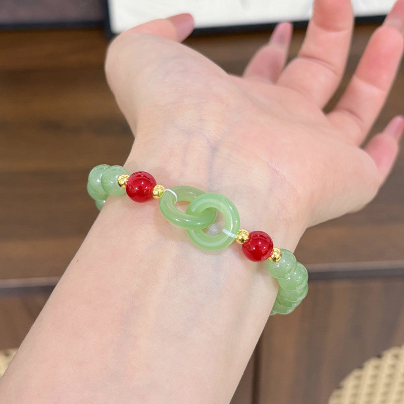 Women's To Give Mom Chinese Good-looking Exquisite National Bracelet