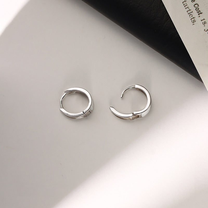 Women's Drip Glazed Simple Clip Light Luxury High-grade Ear Buckle