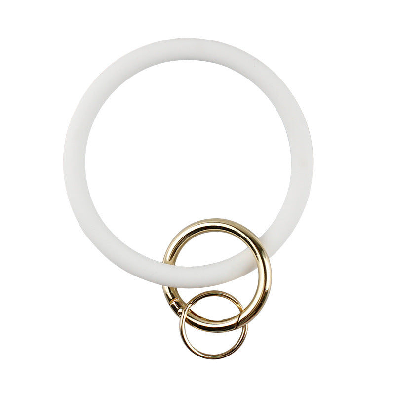 Large Round Silicone Key Case Gift Bracelets