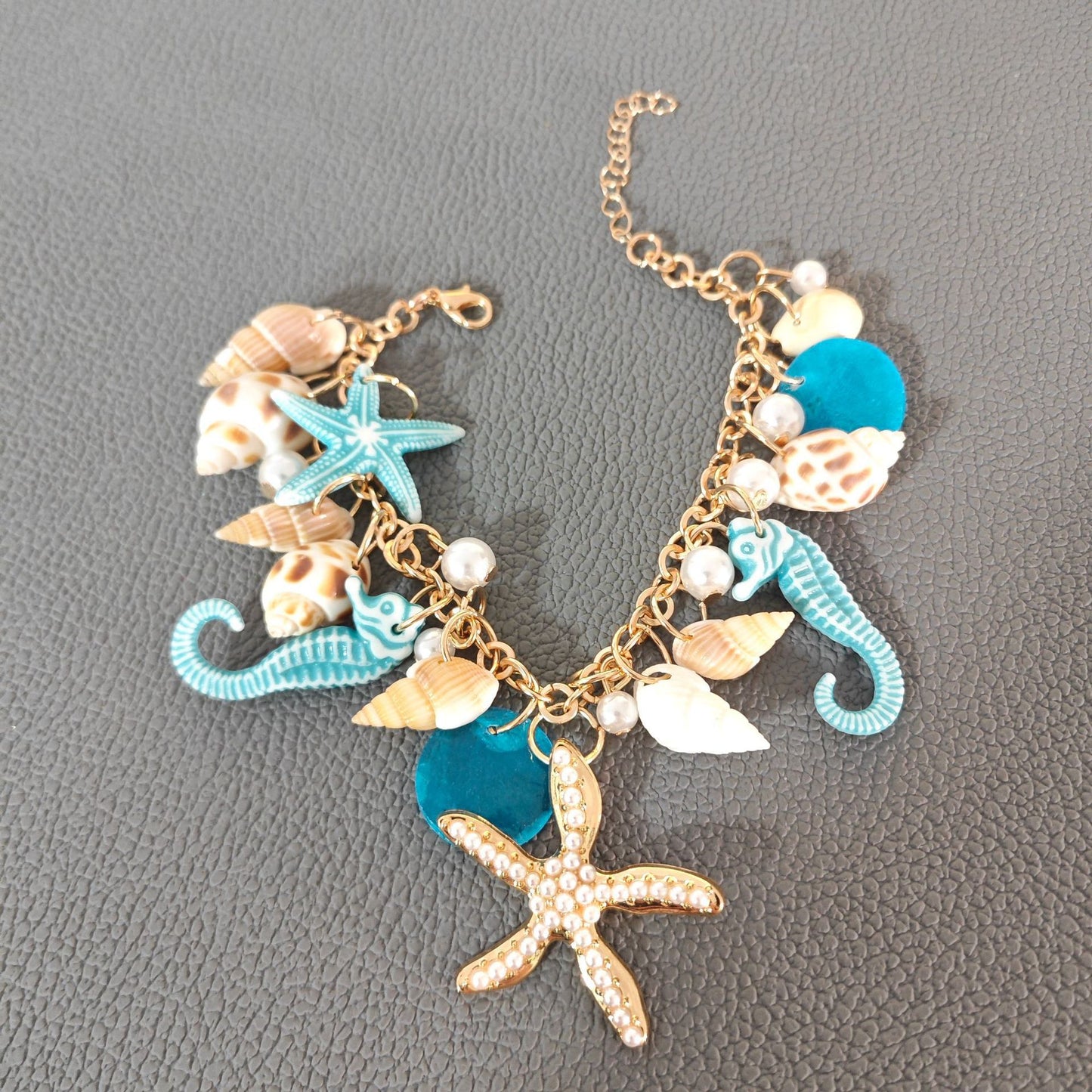 Hawaii Vacation Style Tidal Beach Ocean Bohemian Starfish Bracelets