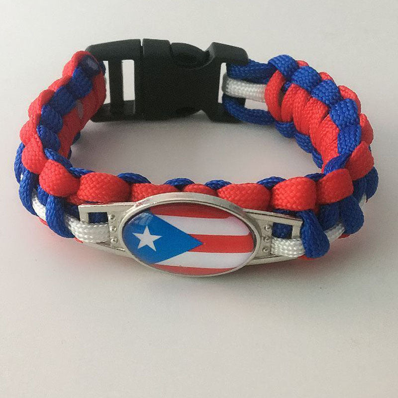 Italy World Cup National Flag Parachute Bracelets