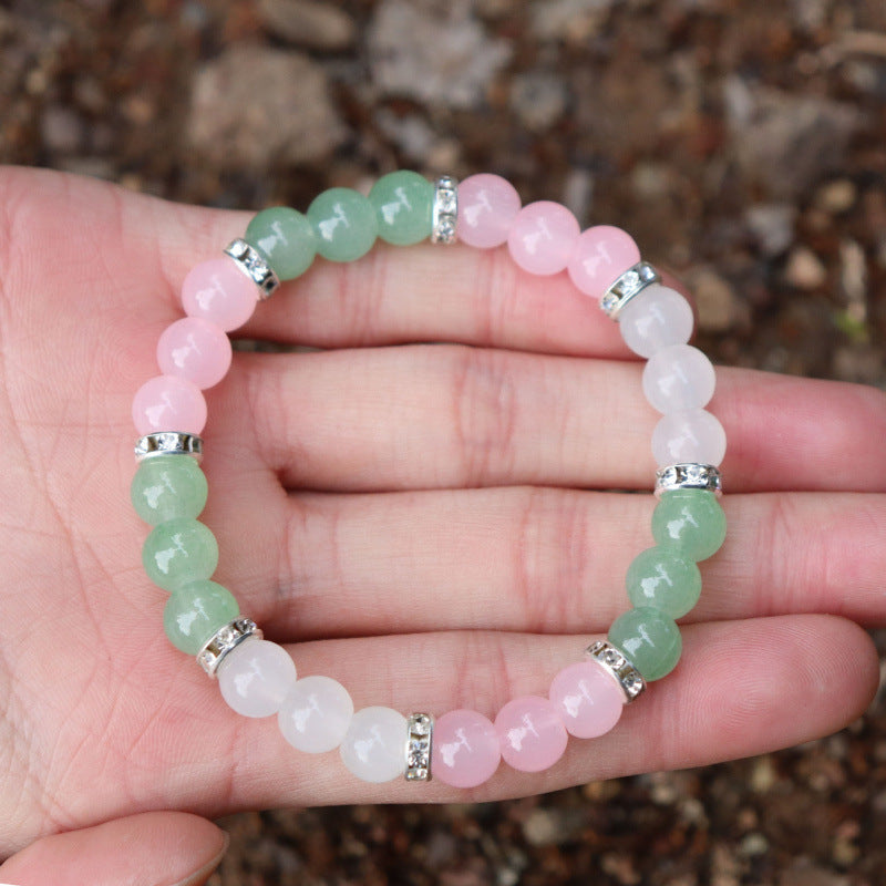 Cute Style Niche Fresh Couple Bead Necklace