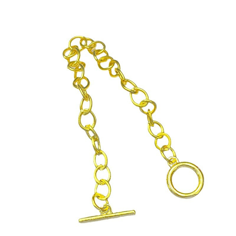Women's Fashion Metal Plating Personality Buckle High Sense Bracelet