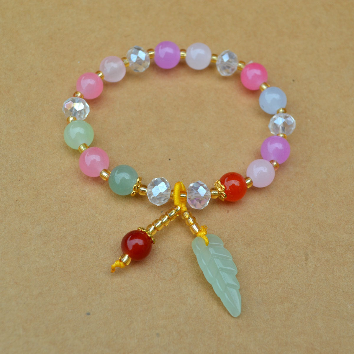 Imitation Jade Crystal Agate Female Sweet Bracelets