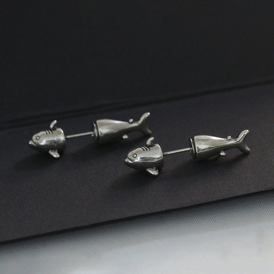 Women's & Men's Hip Hop Punk Cold Style Single Fashion Stud Earrings