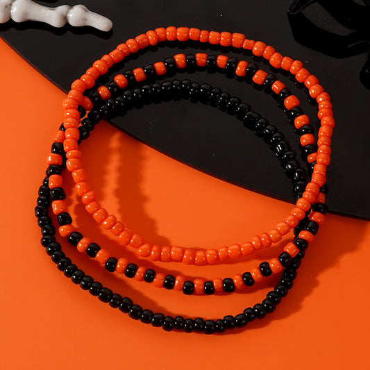 Halloween Series Gift Simple Bead Jewelry Bracelets