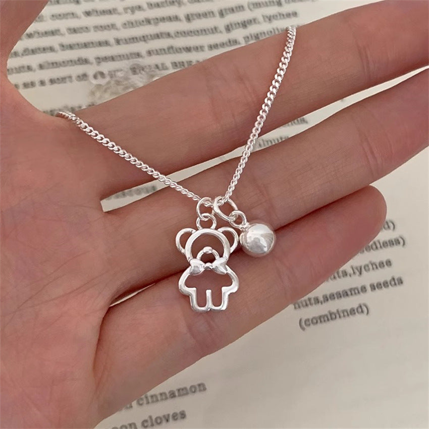 Women's Sier Light Luxury High-grade Design Clavicle Necklaces