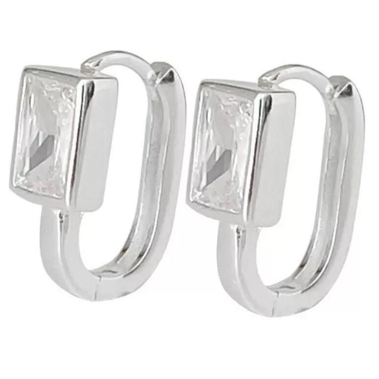 Studded With Zircon Female U-shaped Clip Korean Rings