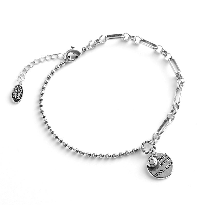 Female Versatile High Sense Personality Retro Box Chain Fashion Bracelets