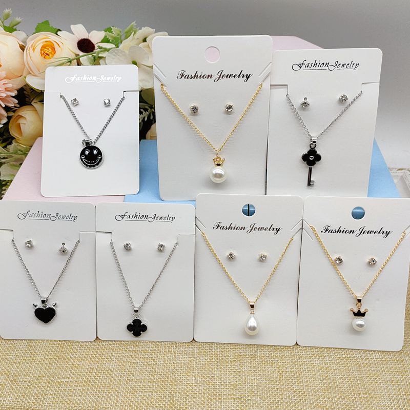 Personalized Alloy Two Combination Fashion Suit Necklaces