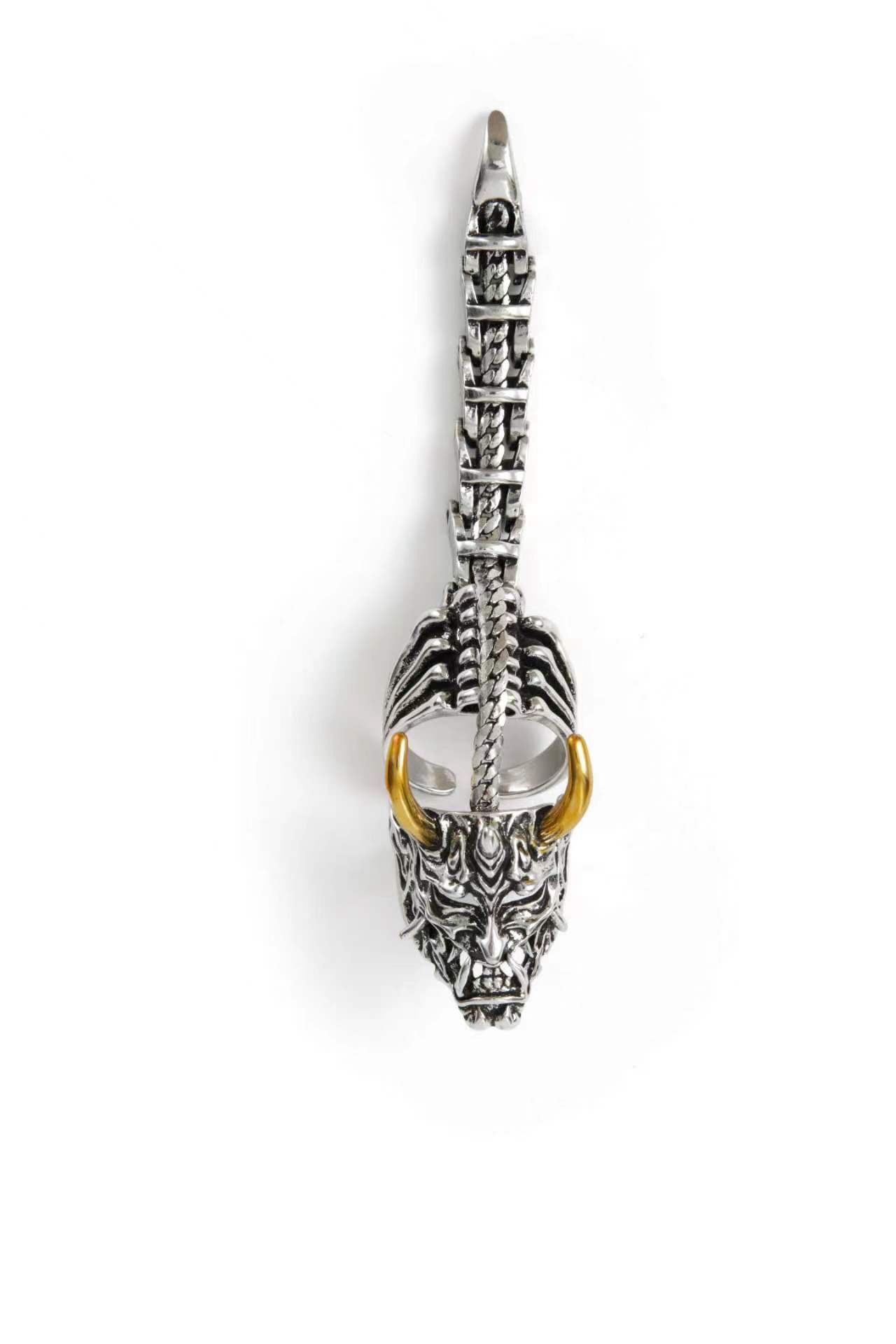 Men's Retro Scorpion Movable Personality Punk Hip Rings