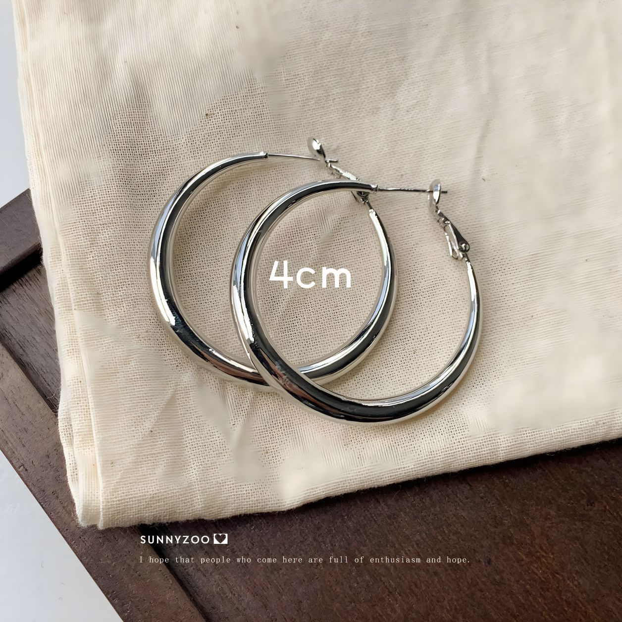 Women's Ear Square Round Face Light Luxury Rings