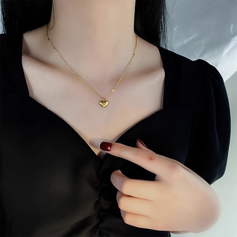 Women's Minority Design Clavicle Chain Titanium Steel Necklaces