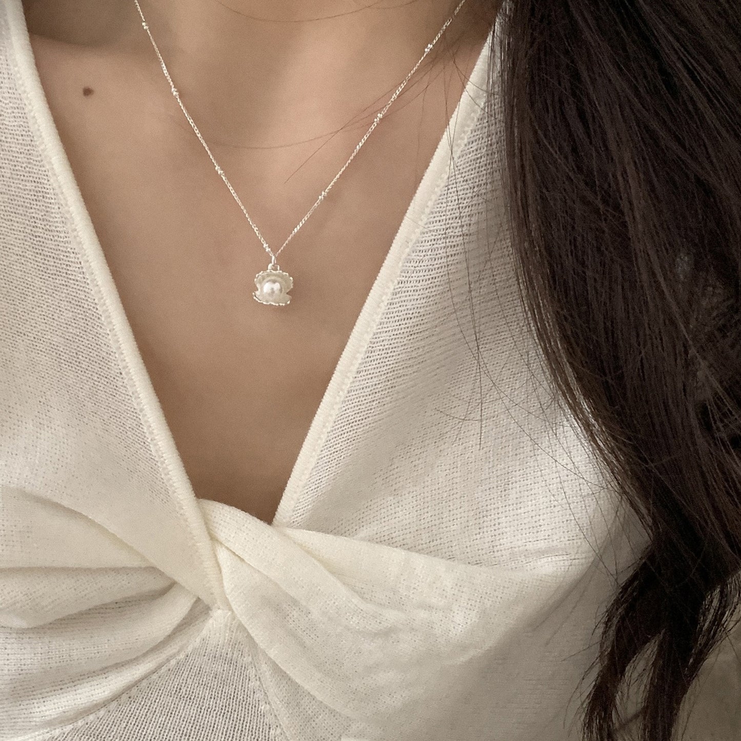 For Niche Fresh Light Luxury Minority Clavicle Necklace