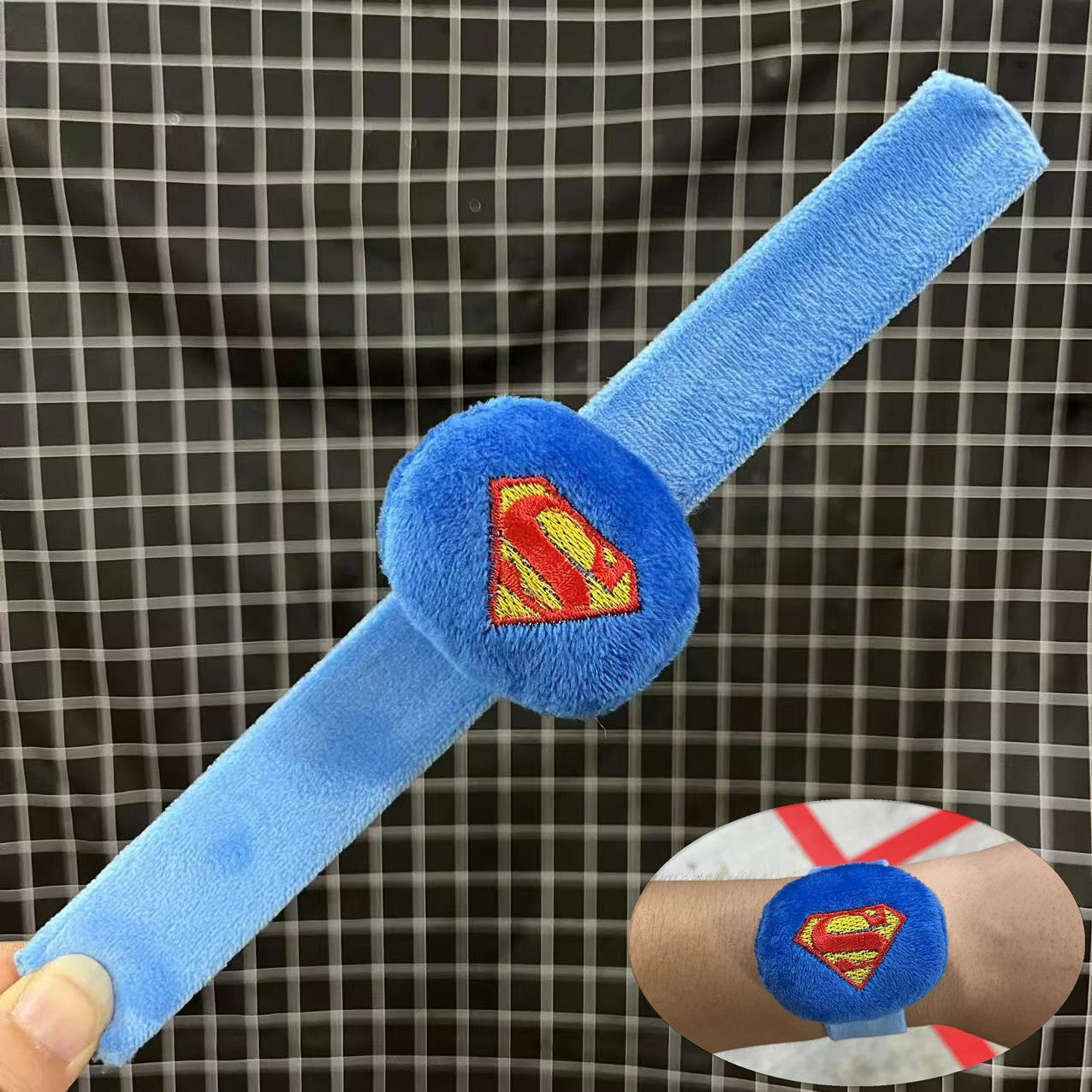 Children's Plush Cartoon Pop Cute Couple Female Slap Bracelet