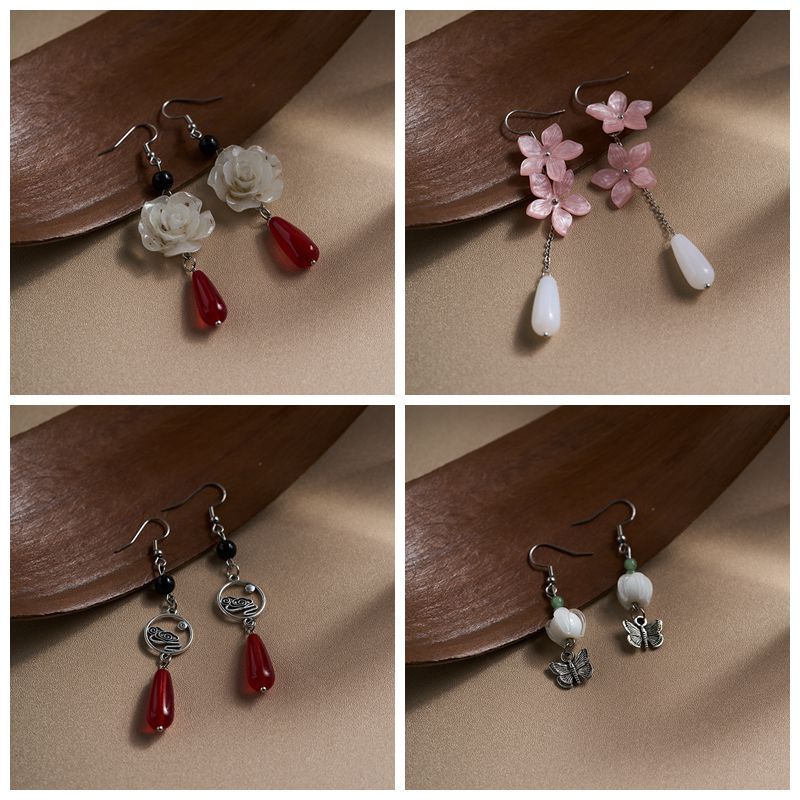 Women's Sense Antique Ethnic Ancient Clothing Steel Needle Rings