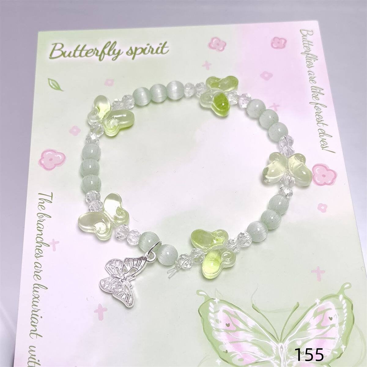 Colorful Crystal String Beads Fishtail Sweet Super Fairy Girlfriends For Bracelets
