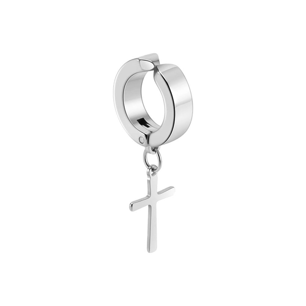 Korean Style Titanium Steel Ear Clips Clip Earrings