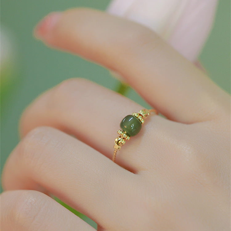 Women's Sense Special Interest Light Luxury Chinese Style Retro Ring