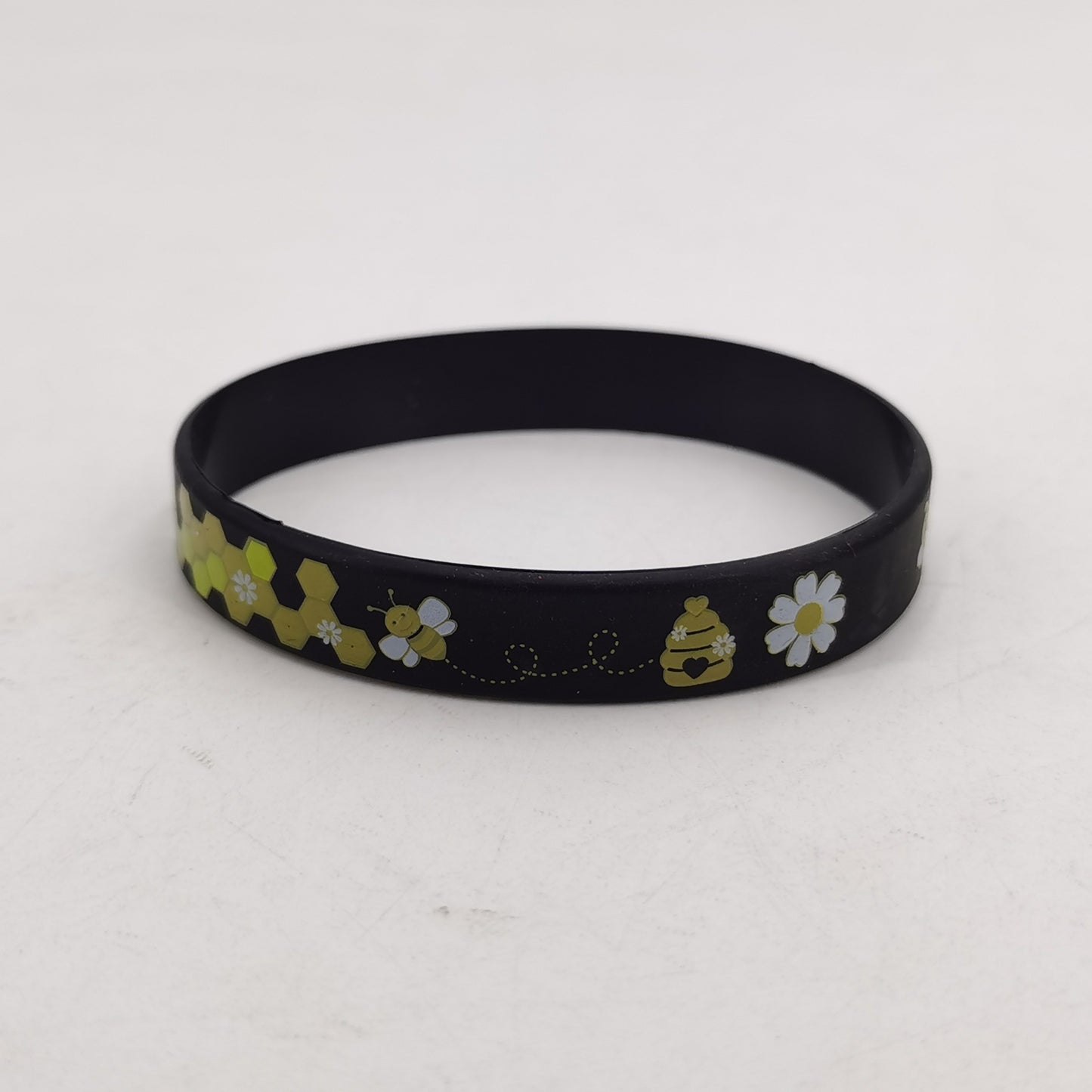 Little Bee Silicone Cartoon Theme Party Color Bracelet