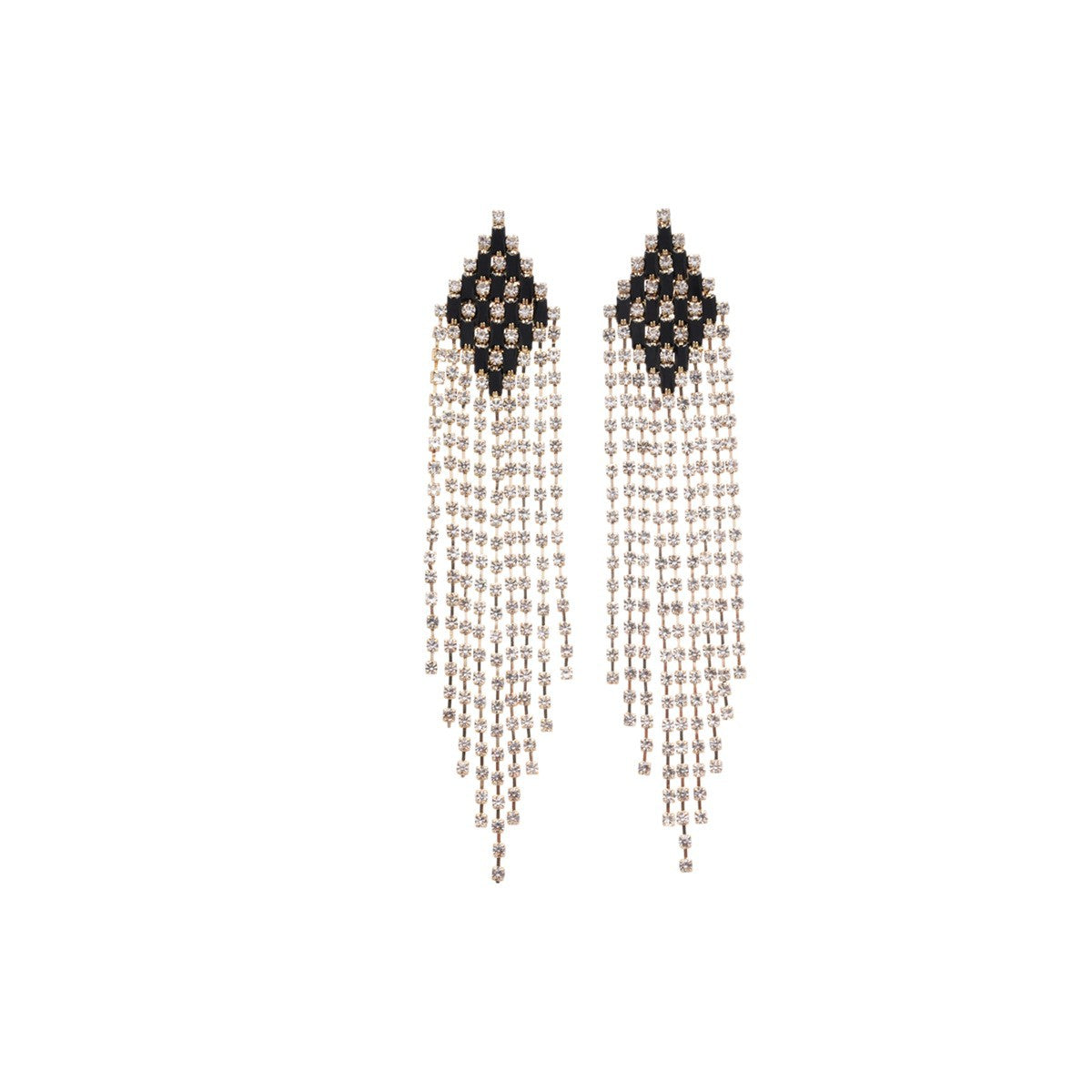 Women's Sier Diamond Tassel Light Luxury High-grade Simple Rings