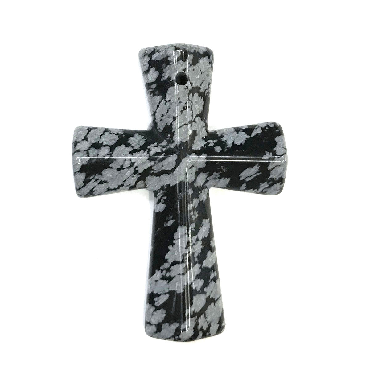 Stone Christmas Gift Agate Woven Cross Sweater Pendants