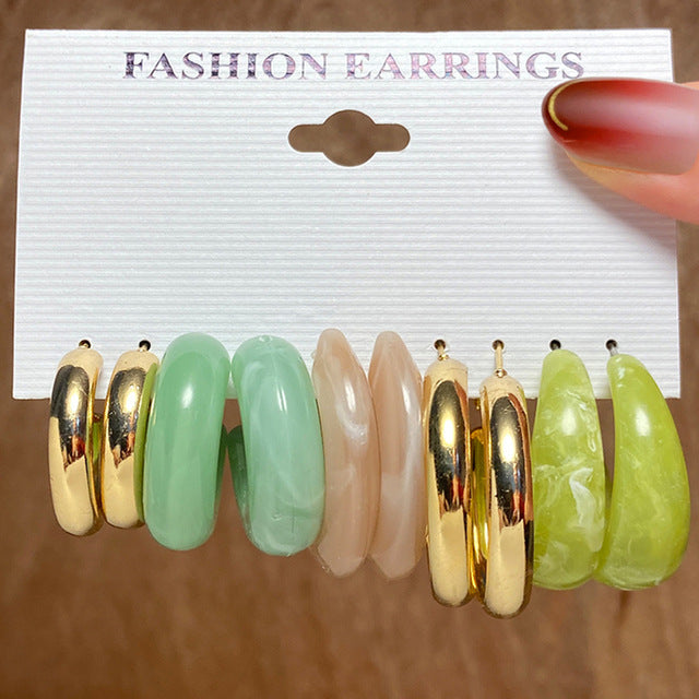 Women's Fashion Minimalism Temperament Wild Exaggerated Personalized Rings