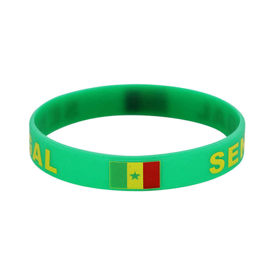 Cup Silicone National Team Canada Ink Flag Bracelets