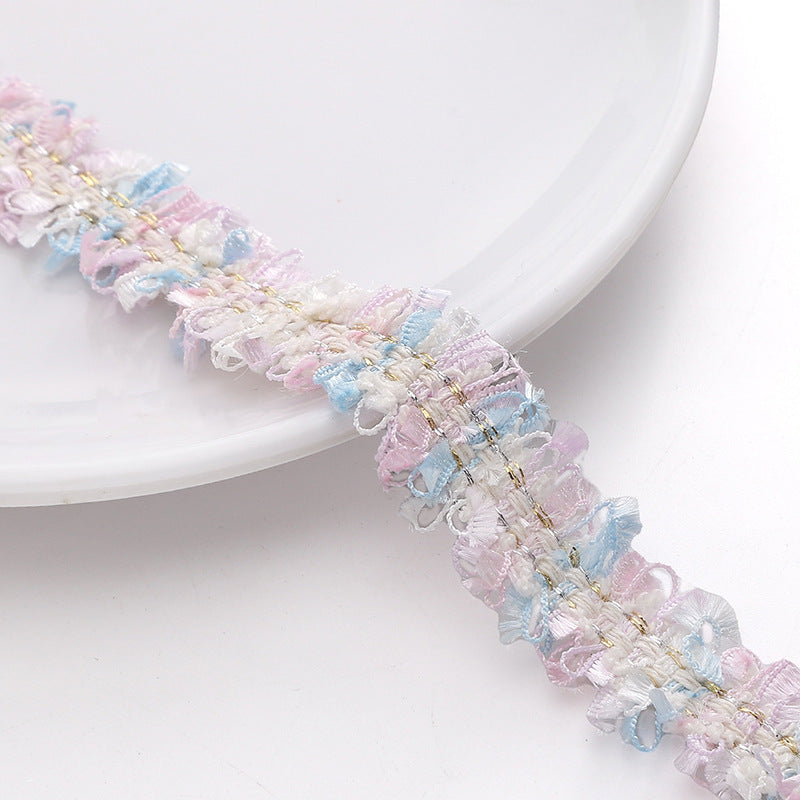 Classic Style Polyester Lace Handmade Suitcase Hat Weaving Rope Jewelry Accessories