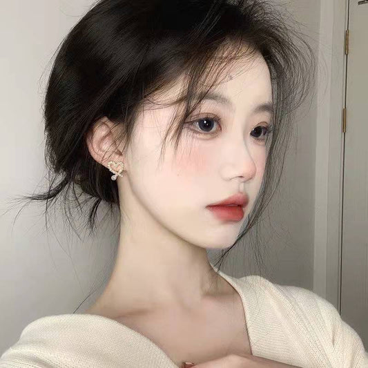 For Sier Pin Mosquito Coil Ear Earrings