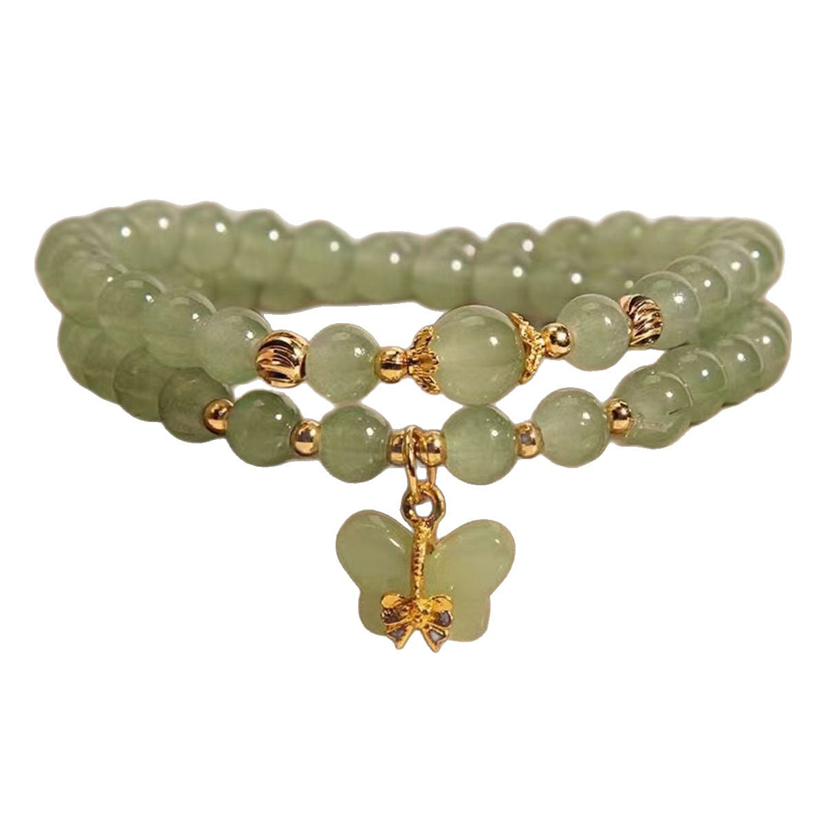 Women's Butterfly Double Longevity Lock Gift For Rings