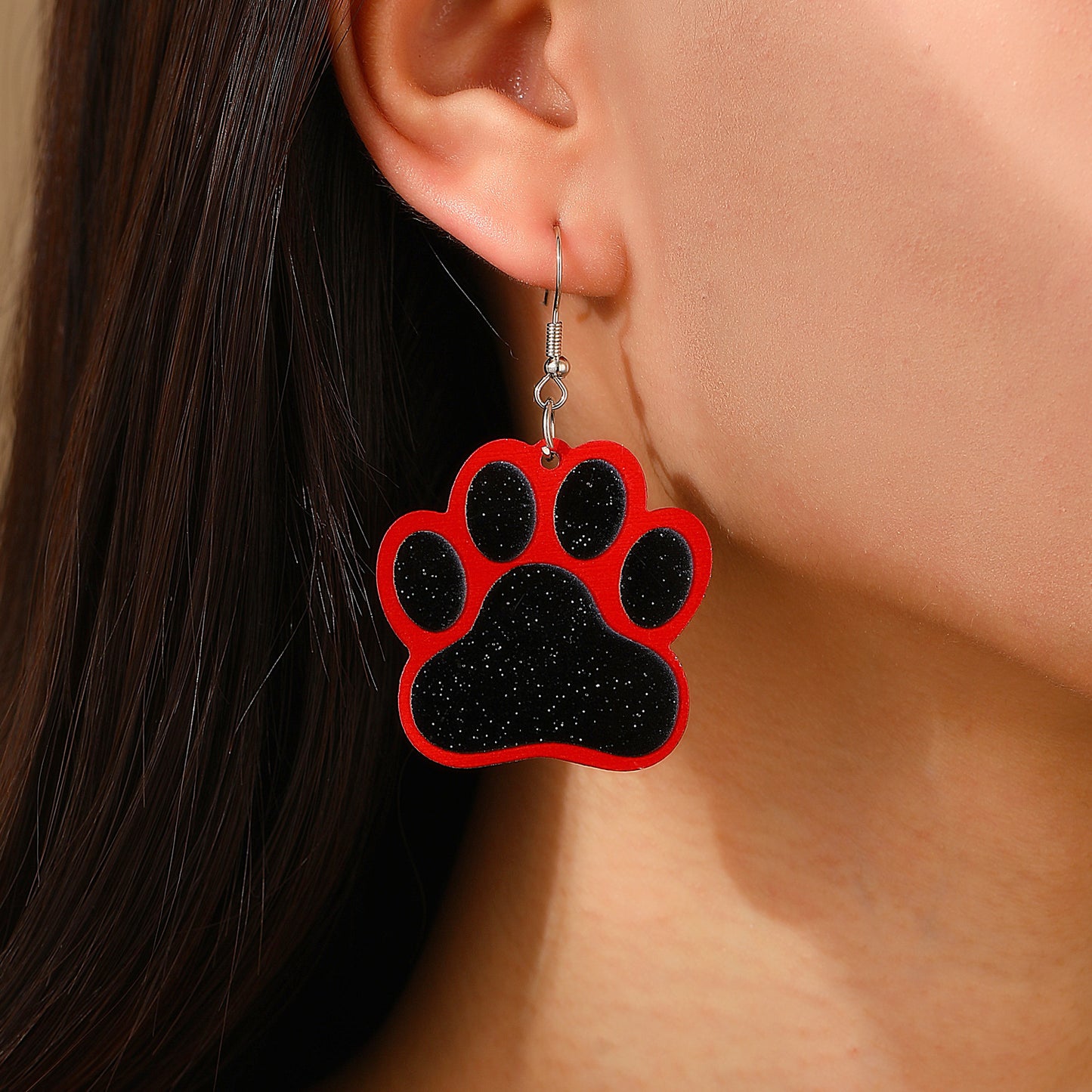 Cat Claw Fashion Temperament Cartoon Pet Earrings