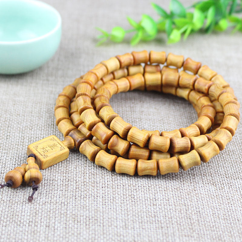 Women's & Men's Arborvitae Made Of Mature Material Scar Beads Bracelet