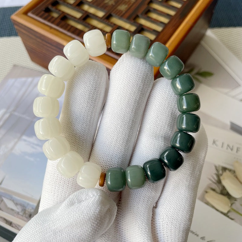 Bodhi Candy Color Single Circle Pliable Temperament High Throw Three Bracelets