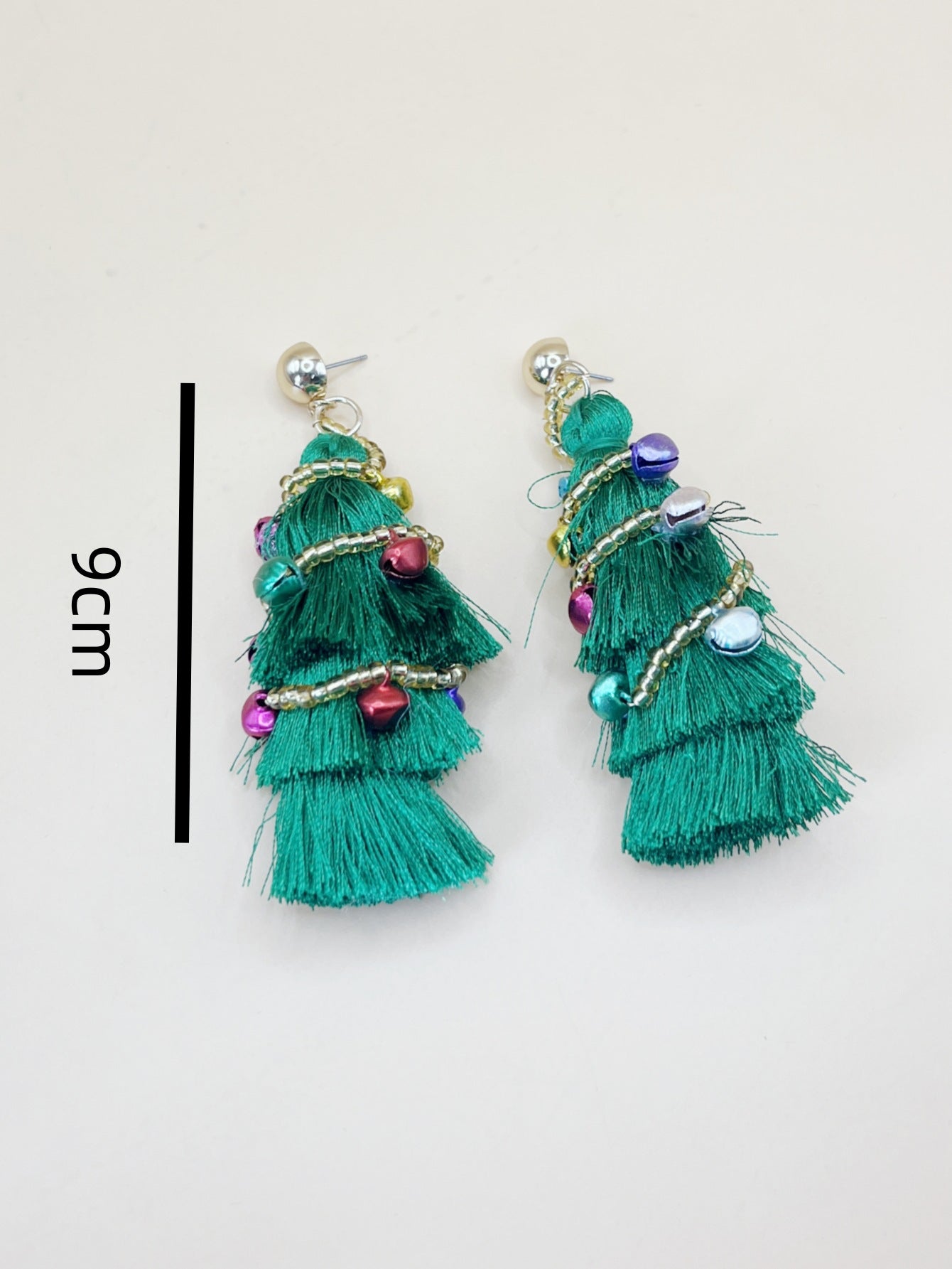 Women's Tree High-grade Tassel Wool Ball Festival Earrings