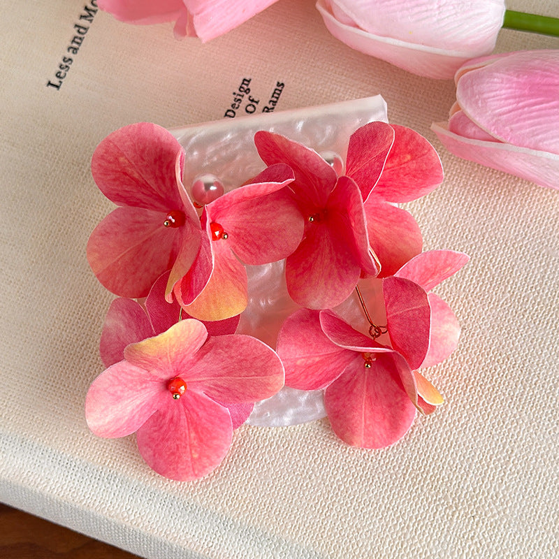 Pearl Artificial Flower Tassel For Unique Beautiful Taking Vacation Earrings