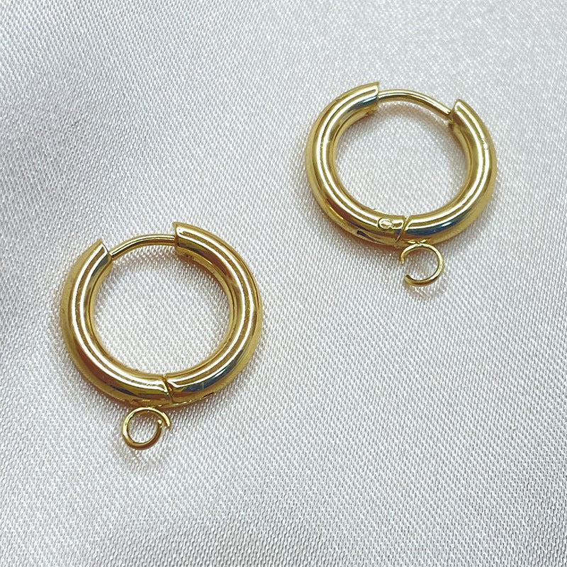 Accessories Cold Style Titanium Steel Material Earrings