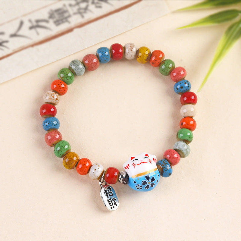 Simple Chinese Ethnic Style Female Niche Bracelet