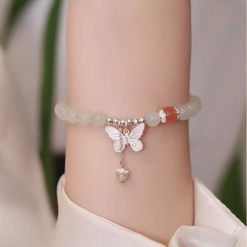 Heart Bow Sweet Simple Design Girlfriend Bracelet