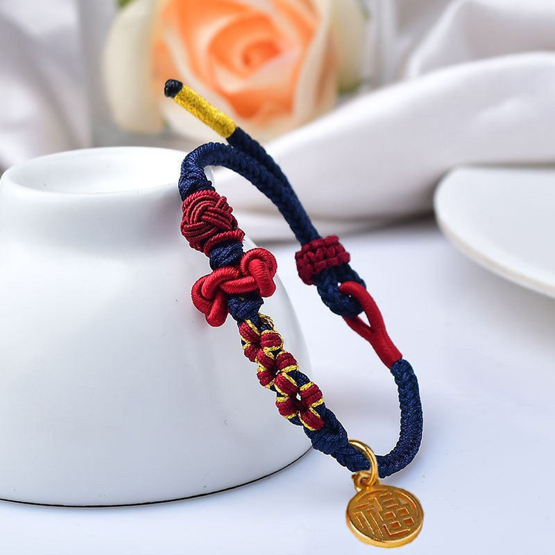 Woven Hand Strap Boys Exam Postgraduate Entrance Examination Ashore Braided Bracelet