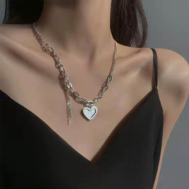 Women's Steel Sweater For Niche Design Trendy Necklaces