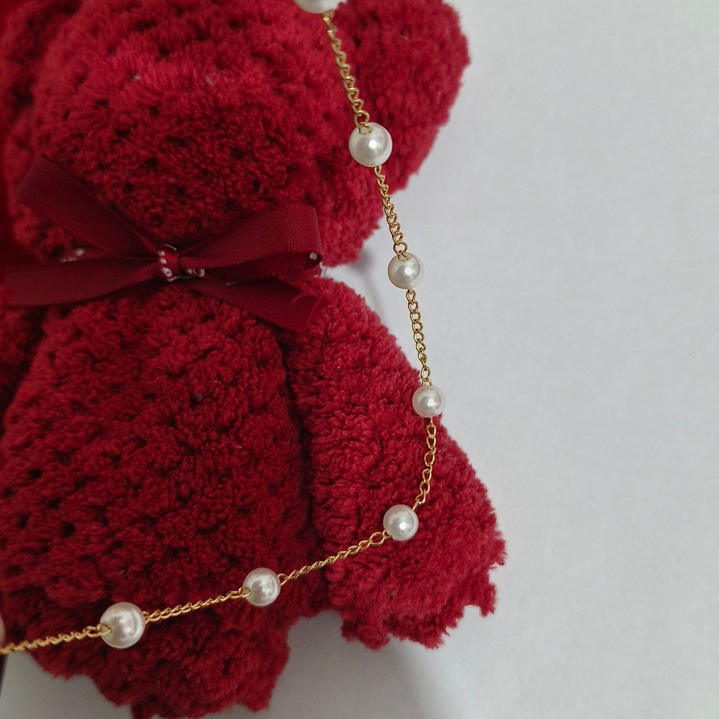 Women's French Vintage Pearl Fashion Short Neck Necklace