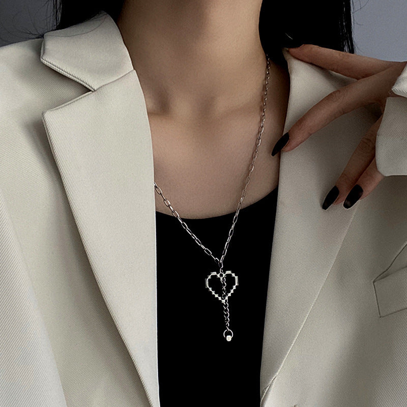 Women's Steel Sweater For Niche Design Trendy Necklaces