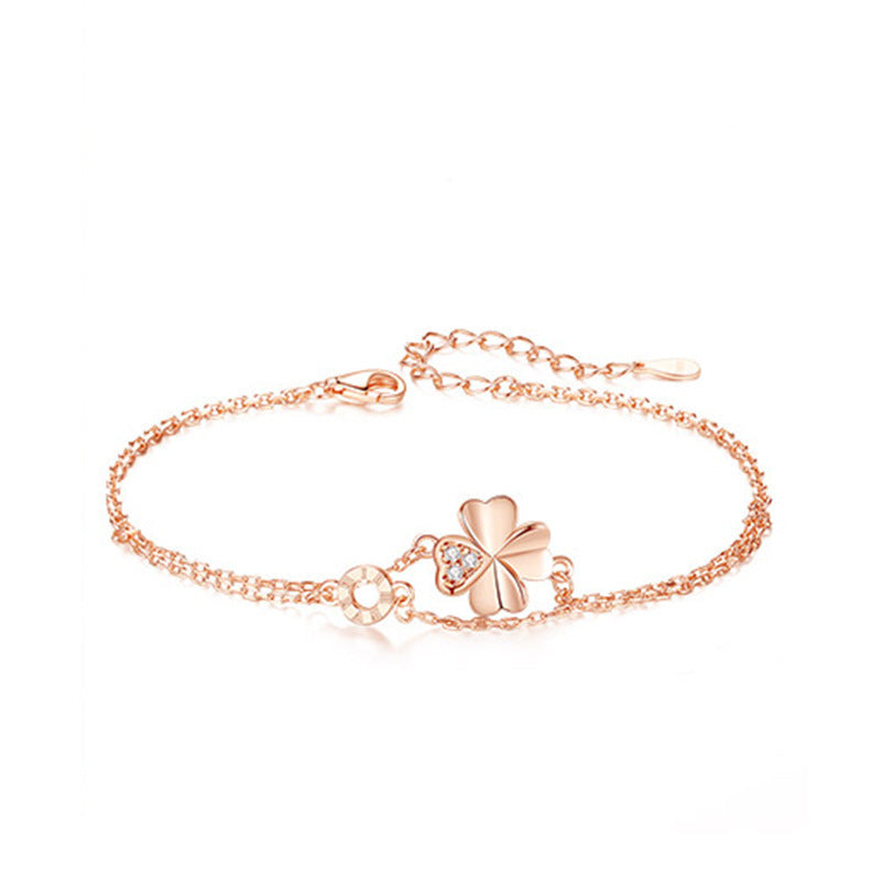 Clover Female Niche Design Affordable Luxury Bracelet