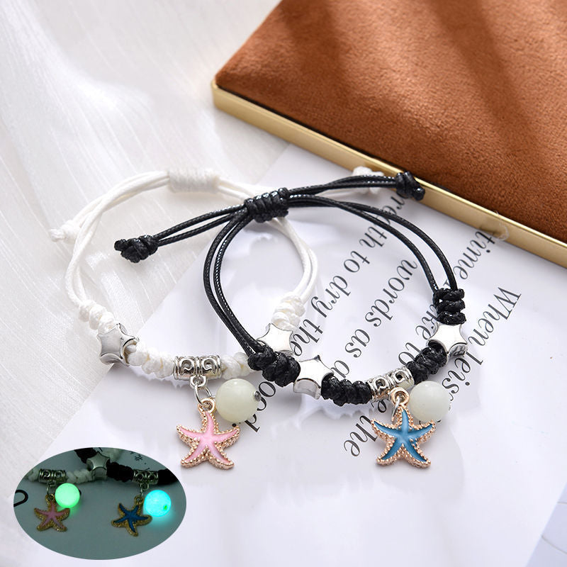 Style Lucky Fortune Handmade Beaded Female Girlfriends Bracelet