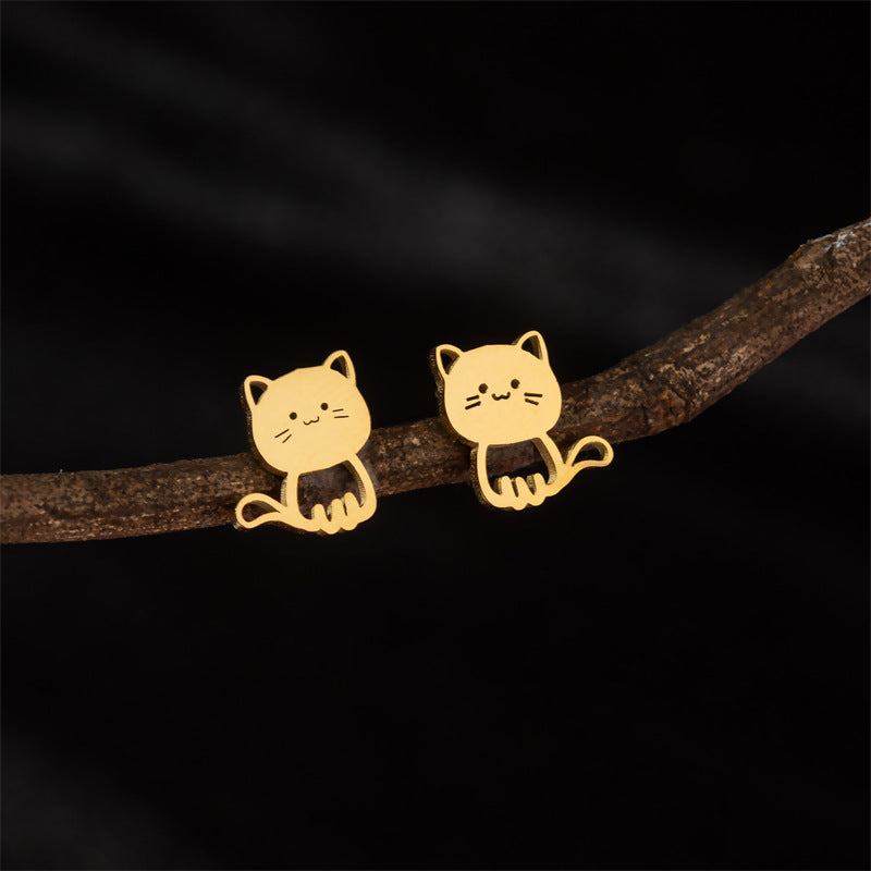 Cute Drawing Mi Animal Series Cartoon Earrings